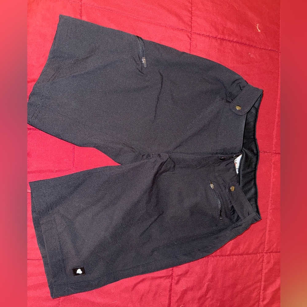 Men's Black Performance Shorts